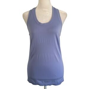 Athleta periwinkle blue racerback tank top size XS
